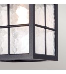 Outdoor pendant lamps - Elstead Lighting Winchester pendant lantern - 1 light source IP23 BL18A-BLACK - product 3