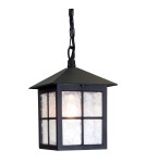 Outdoor pendant lamps - Elstead Lighting Winchester pendant lantern - 1 light source IP23 BL18B-BLACK - product 1