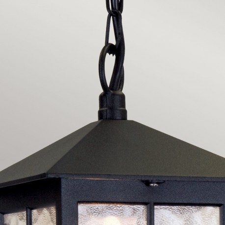 Elstead Lighting Latarnia wisząca Winchester - 1 źródło światła IP23 BL18B-BLACK