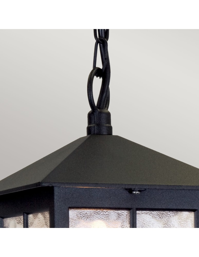 Outdoor pendant lamps - Elstead Lighting Winchester pendant lantern - 1 light source IP23 BL18B-BLACK - product kolory-swiatla.pl 2