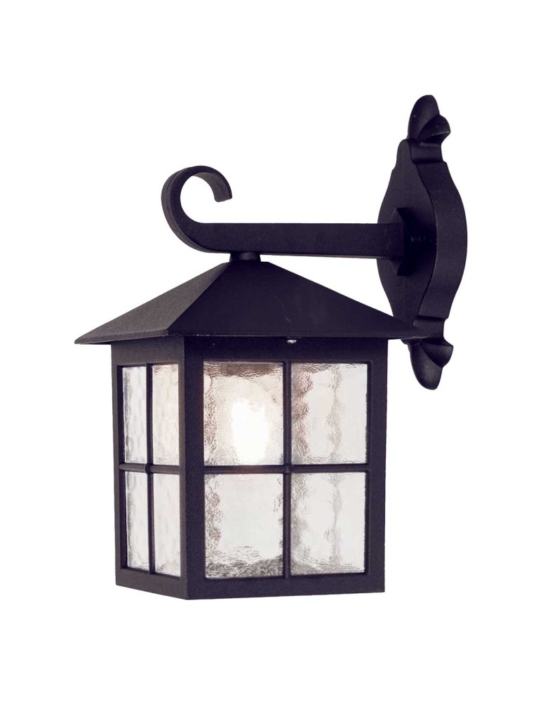 Outdoor wall lamps - Elstead Lighting Winchester wall lantern - 1 light source IP23 BL18-BLACK - product kolory-swiatla.pl 1