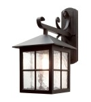 Outdoor wall lamps - Elstead Lighting Winchester wall lantern - 1 light source IP23 BL19-BLACK - product 1