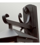 Outdoor wall lamps - Elstead Lighting Winchester wall lantern - 1 light source IP23 BL19-BLACK - product 3