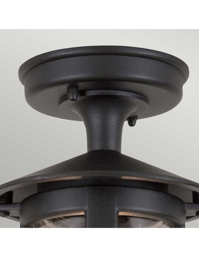 Outdoor pendant lamps - Elstead Lighting Hereford pendant lantern - 1 light source IP43 BL21A-BLACK - product kolory-swiatla.pl 2