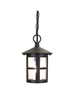 Elstead Lighting Latarnia wisząca Hereford - 1 źródło światła IP43 BL21B-BLACK