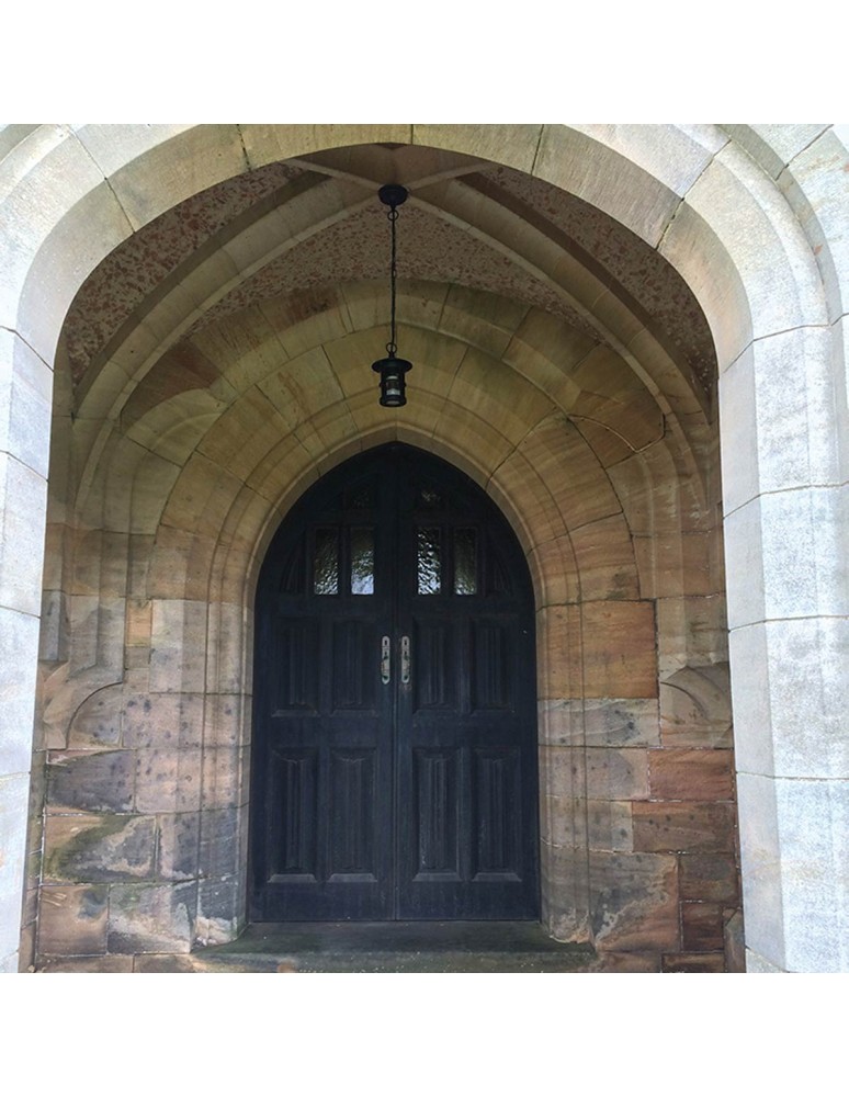 Outdoor pendant lamps - Elstead Lighting Hereford pendant lantern - 1 light source IP43 BL21B-BLACK - product kolory-swiatla.pl 2