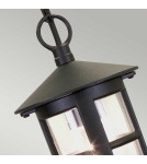 Outdoor pendant lamps - Elstead Lighting Hereford pendant lantern - 1 light source IP43 BL21B-BLACK - product 4