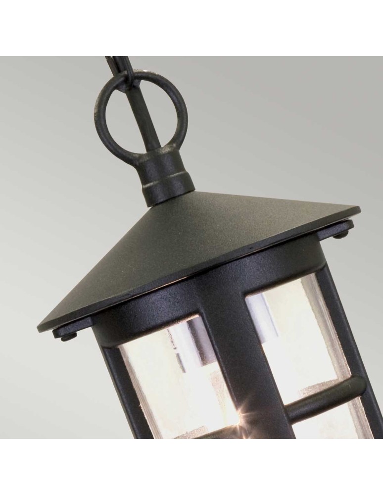 Outdoor pendant lamps - Elstead Lighting Hereford pendant lantern - 1 light source IP43 BL21B-BLACK - product kolory-swiatla.pl 4