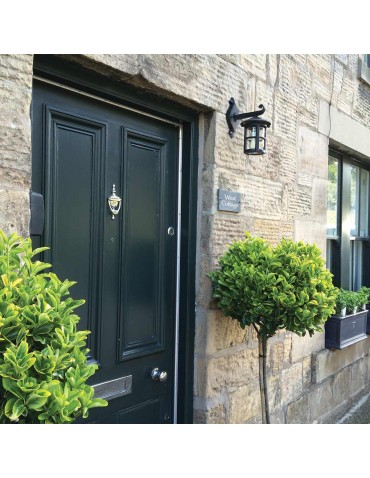 Elstead Lighting Hereford wall lantern - 1 light source IP43 BL21-BLACK-E27 - product 2