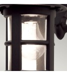 Elstead Lighting Latarnia naścienna Hereford - 1 źródło światła IP43 BL21-BLACK-E27