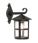 Outdoor wall lamps - Elstead Lighting Hereford large wall lantern - 1 light source IP43 BL21-G-BLACK - product 1