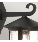 Elstead Lighting Duża latarnia naścienna Hereford - 1 źródło światła IP43 BL21-G-BLACK