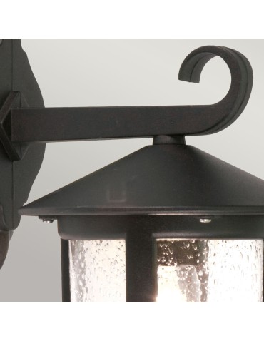 Elstead Lighting Hereford large wall lantern - 1 light source IP43 BL21-G-BLACK - product 2