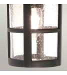 Elstead Lighting Duża latarnia naścienna Hereford - 1 źródło światła IP43 BL21-G-BLACK