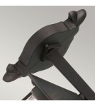 Elstead Lighting Duża latarnia naścienna Hereford - 1 źródło światła IP43 BL21-G-BLACK