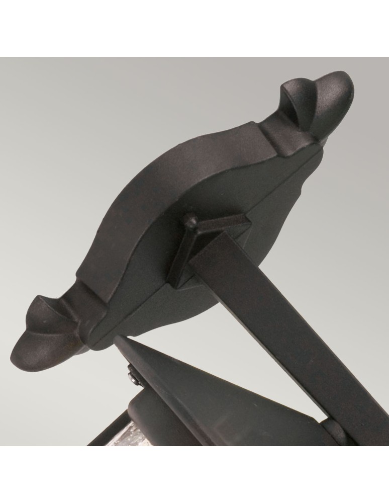 Elstead Lighting Duża latarnia naścienna Hereford - 1 źródło światła IP43 BL21-G-BLACK