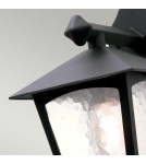 Outdoor wall lamps - Elstead Lighting York wall lantern - 1 light source IP23 BL2-BLACK - product 3