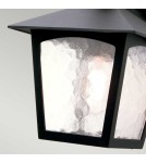 Outdoor wall lamps - Elstead Lighting York wall lantern - 1 light source IP23 BL2-BLACK - product 4