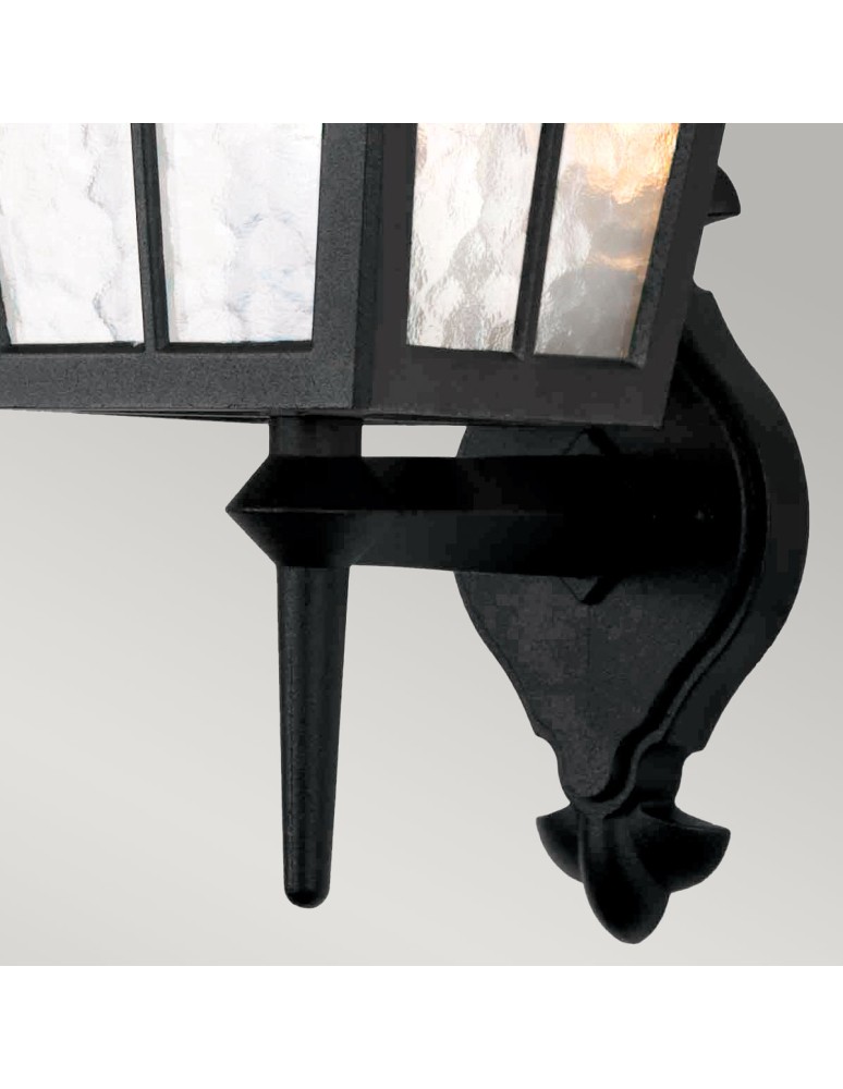 Outdoor wall lamps - Elstead Lighting Canterbury wall lantern - 1 light source IP43 BL46M-BLACK - product kolory-swiatla.pl 2