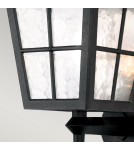 Outdoor wall lamps - Elstead Lighting Canterbury wall lantern - 1 light source IP43 BL46M-BLACK - product 3