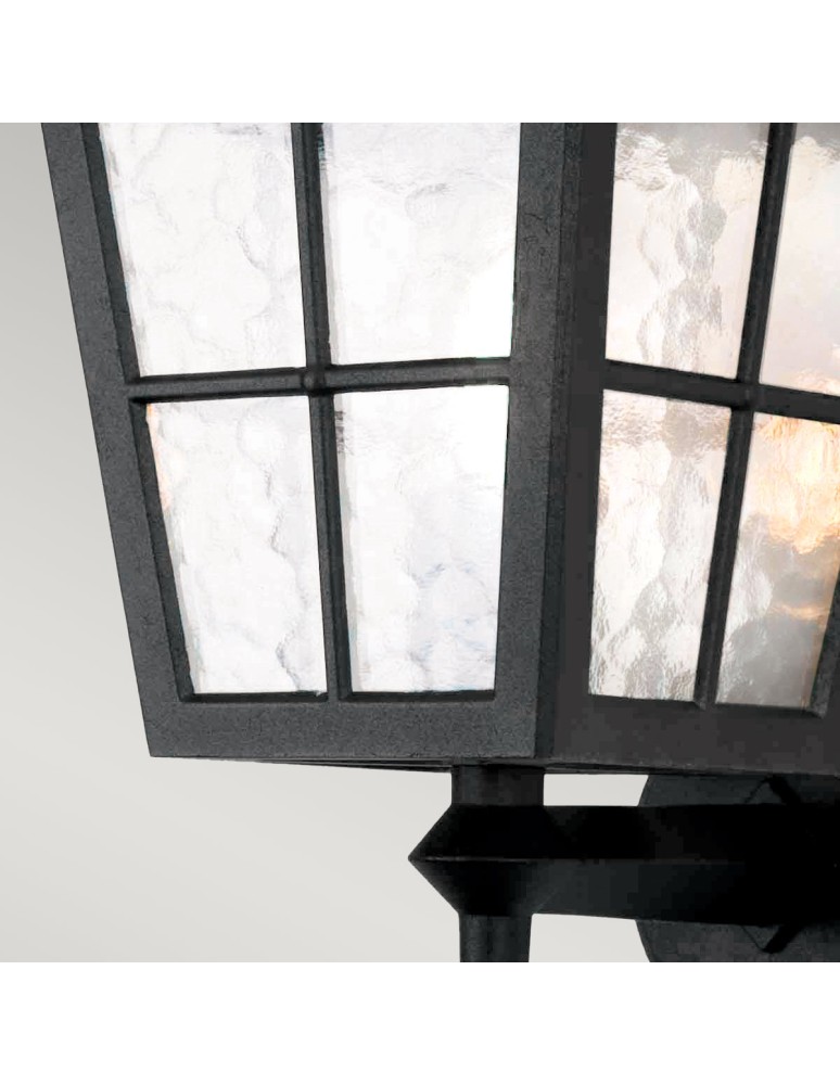 Outdoor wall lamps - Elstead Lighting Canterbury wall lantern - 1 light source IP43 BL46M-BLACK - product kolory-swiatla.pl 3