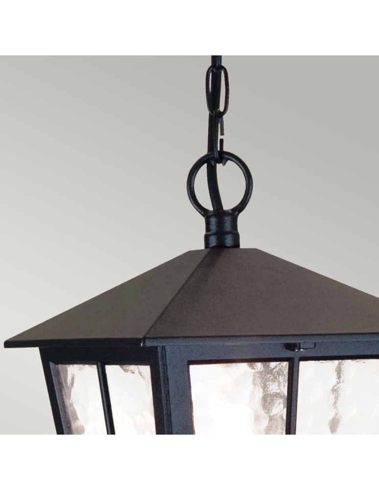 Outdoor pendant lamps - Elstead Lighting Canterbury pendant lantern - 1 light source IP43 BL48M-BLACK - product kolory-swiatla.pl 2