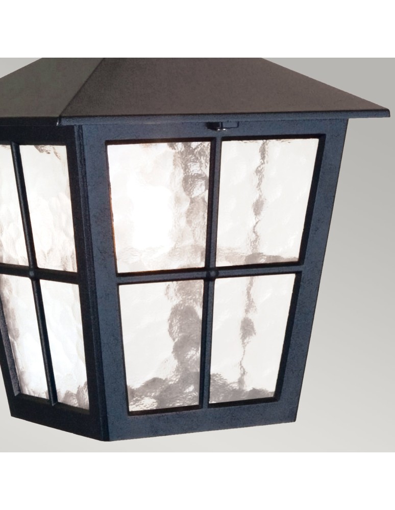 Outdoor pendant lamps - Elstead Lighting Canterbury pendant lantern - 1 light source IP43 BL48M-BLACK - product kolory-swiatla.pl 3