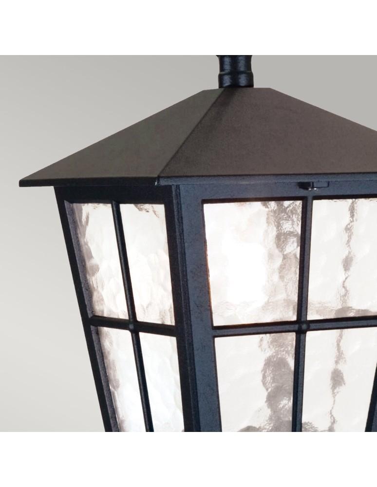 Outdoor pendant lamps - Elstead Lighting Canterbury pendant lantern - 1 light source IP43 BL48M-BLACK - product kolory-swiatla.pl 4