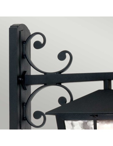 Elstead Lighting Latarnia naścienna Canterbury - 1 źródło światła IP43 BL52M-BLACK - produkt 2