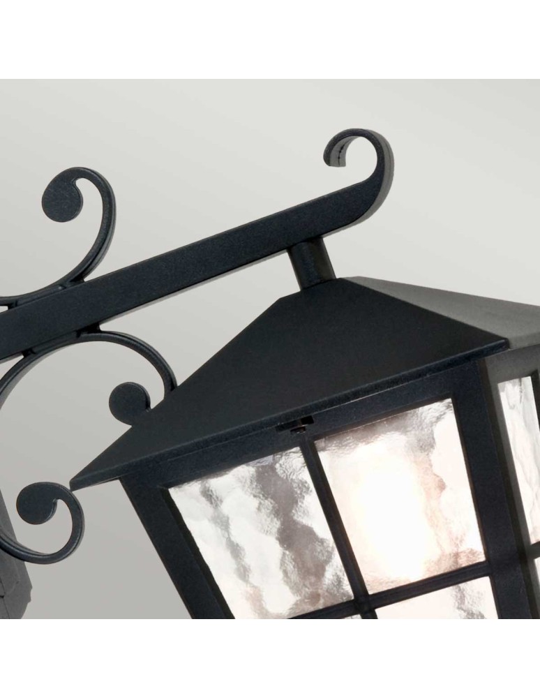 Outdoor wall lamps - Elstead Lighting Canterbury wall lantern - 1 light source IP43 BL52M-BLACK - product kolory-swiatla.pl 3