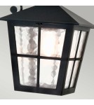 Elstead Lighting Latarnia naścienna Canterbury - 1 źródło światła IP43 BL52M-BLACK