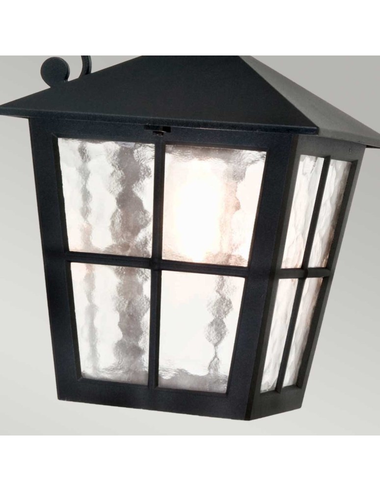 Elstead Lighting Latarnia naścienna Canterbury - 1 źródło światła IP43 BL52M-BLACK