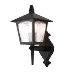 Outdoor wall lamps - Elstead Lighting York wall lantern - 1 light source IP23 BL5-BLACK - product 1