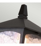 Outdoor wall lamps - Elstead Lighting York wall lantern - 1 light source IP23 BL5-BLACK - product 2