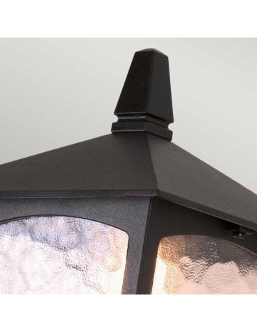 Elstead Lighting York wall lantern - 1 light source IP23 BL5-BLACK - product 2