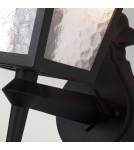 Outdoor wall lamps - Elstead Lighting York wall lantern - 1 light source IP23 BL5-BLACK - product 4