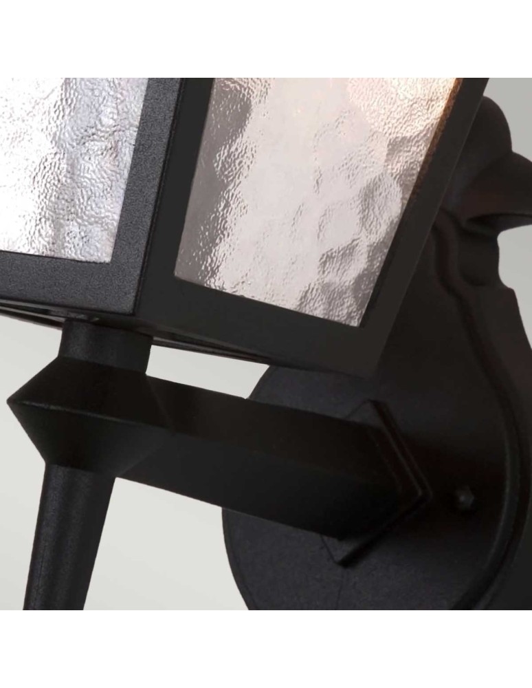 Outdoor wall lamps - Elstead Lighting York wall lantern - 1 light source IP23 BL5-BLACK - product kolory-swiatla.pl 4