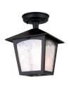 Elstead Lighting York pendant lantern - 1 light source IP23 BL6A-BLACK
