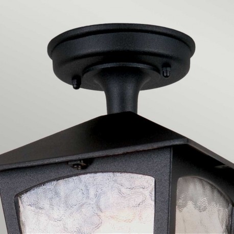 Elstead Lighting Latarnia wisząca York - 1 źródło światła IP23 BL6A-BLACK