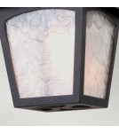 Outdoor pendant lamps - Elstead Lighting York pendant lantern - 1 light source IP23 BL6A-BLACK - product 3