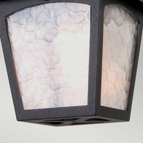 Elstead Lighting Latarnia wisząca York - 1 źródło światła IP23 BL6A-BLACK