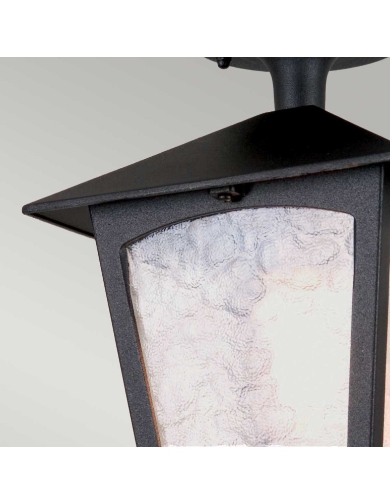 Outdoor pendant lamps - Elstead Lighting York pendant lantern - 1 light source IP23 BL6A-BLACK - product kolory-swiatla.pl 4