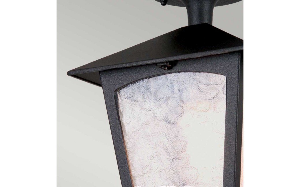 Elstead Lighting Latarnia wisząca York - 1 źródło światła IP23 BL6A-BLACK
