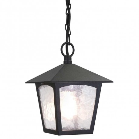 Elstead Lighting Latarnia wisząca York - 1 źródło światła IP23 BL6B-BLACK