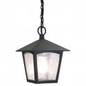 Elstead Lighting Latarnia wisząca York - 1 źródło światła IP23 BL6B-BLACK