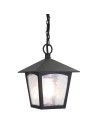 Elstead Lighting Latarnia wisząca York - 1 źródło światła IP23 BL6B-BLACK