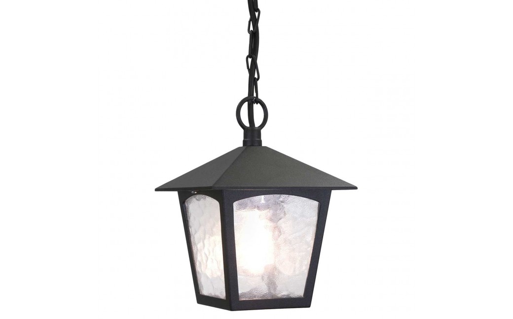 Elstead Lighting Latarnia wisząca York - 1 źródło światła IP23 BL6B-BLACK