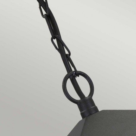 Elstead Lighting Latarnia wisząca York - 1 źródło światła IP23 BL6B-BLACK