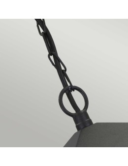 Elstead Lighting Latarnia wisząca York - 1 źródło światła IP23 BL6B-BLACK - produkt 2
