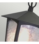 Outdoor pendant lamps - Elstead Lighting York pendant lantern - 1 light source IP23 BL6B-BLACK - product 3